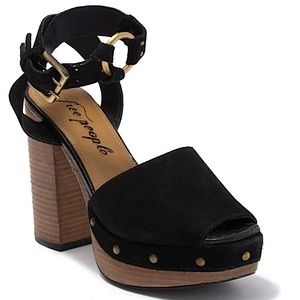 Free People Justine Platform Wedges/Sandals